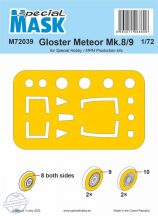 Gloster Meteor Mk.8/9 MASK - 1/72 - Special Hobby, MPM