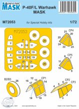 P-40F/L Warhawk MASK - 1/72 - Special Hobby