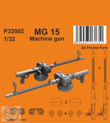 MG 15 Machine gun - 1/32 -  (2 pcs)