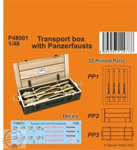 Transport box with Panzerfausts - 1/48