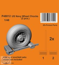 US Navy Wheel Chocks - 1/48