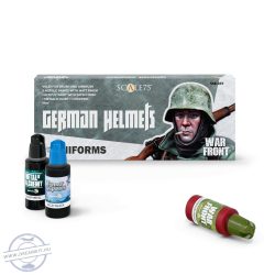    SCALE 75 WARFRONT: GERMAN HELMETS 8 COLOUR ACRYLIC PAINT SET - 8 x 17 ml