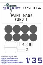 Ford T Painting Mask - 1/35 - ICM