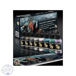 SSE-009 Paints METAL'N ALCHEMY STEEL SERIES - 8 x 17 ml.