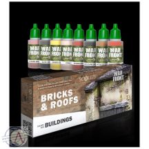 SSE-072 Paints BRICKS AND ROOFS - 8 x 17 ml.