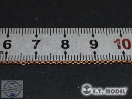 Chains (1.5mm*1.0mm Φ0.2mm , brass) - 20 cm hosszú lánc