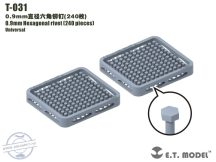 0.9mm Hexagonal rivet (240 pieces）