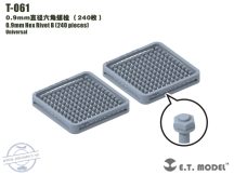 0.9mm Hex Rivet (240 pieces) - (Szegecs, csavar)