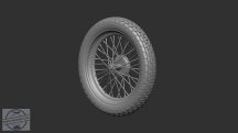 Wheel with chain - ver. A - 1/35 - 5 db