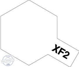 Tamiya 81702 MINI XF-2 FLAT WHITE