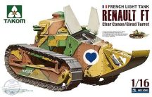   French Light Tank Renault FT char canon / Girod turret - 1/16