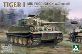 TIGER I MID-PROD. w/ZIMMERIT Sd.Kfz.181 Pz.Kpfw.VI - 1/35 TIGER I MID-PROD. w/ZIMMERIT Sd.Kfz.181 Pz.Kpfw.VI - 1/35