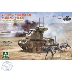 ZRY-222 Unmanned Combat Ground Vehicle & "Robot Wolves" - 1/35