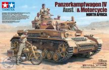   Panzerkampfwagen IV Ausf F and Motorcycle North Afrika - 1/35