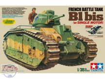 FRENCH Battle Tank B1 bis (w/SINGLE MOTOR) - 1/35