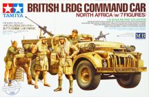 British LRDG Command Car w/7 figures - 1/35