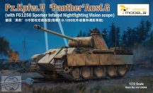   1:72 Pz.Kpfw.V 'Panther'Ausf.G (with FG1250 Sperber Infared Nightfighting Vision scope) Metal barrel + 3D print muzzle brake
