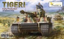   1:72 Tiger I Early Production (Lucky Tiger special edition) Metal barrel + 3D print muzzle braker
