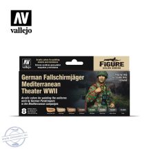   German Fallschirmjäger Mediterranean Theater WWII - Vízbázisú festékszet