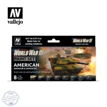 World War III - American Armour & Infantry - 8 x 17 ml