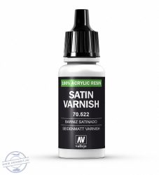 Permanent Satin Varnish - 17 ml.