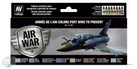 Armée de l’Air colors post WWII to present - 8 x 17 ml