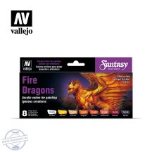 Fire Dragons - 8 x 17 ml.