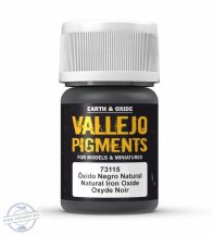 Natural Iron Oxide - pigmentpor, 35 ml.