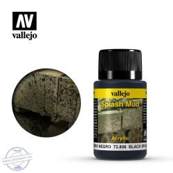 Black Splash Mud - sár effekt - sötét talaj
