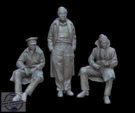 LRDG SOLDIERS NORTH AFRICA 1942 - 1/48