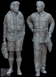 BRITISH PILOTS MALTA 1942 - 1/48