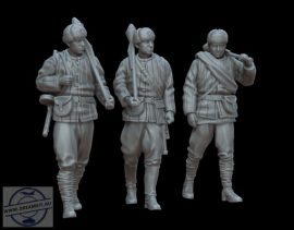 RUSSIAN TANK DESTROYERS CREW - 1/72