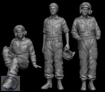 ISRAELI TANK CREW YOM KIPPUR 1973 - 1/72