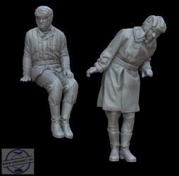 SOVIET TANK CREW WINTER UNIFORM part I - 1/72