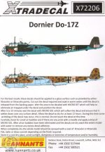 Dornier Do-17Z (11) AS+5K 8./KG3; F1... - 1/72