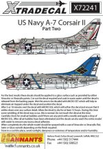Colourful USN Vought A-7B/E Corsair II Part 2  - 1/72