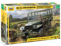   1:35 American army vehicle WC-52 "Three-quarters" with winch
