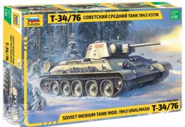 Soviet Medium Tank T-34/76 MOD.1943 URALMASH - 1/35