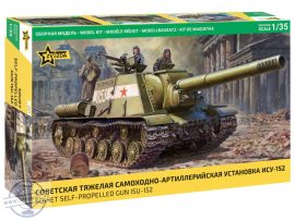 Soviet self-propelled gun ISU-152 - 1/35