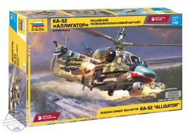 Reconnaissance and combat helicopter Ka-52 "Alligator" - 1/48