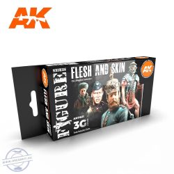 Paints set - FLESH AND SKIN COLORS 3G Paints set - FLESH AND SKIN COLORS 3G