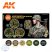 Paints set - WAFFEN SPRING-SUMMER CAMOUFLAGE 3G