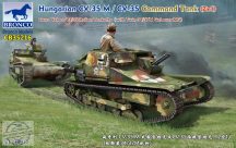   Hungarian CV-35.M/CV-35 Command Tank (2 in 1) Carro Veloce L3/35 Italian Tankette with Twin 34/37M Gebauer - 1/35