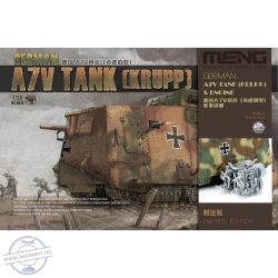 GERMAN A7V TANK (KRUPP) w/ENGINE - 1/35 - LIMITED EDITION