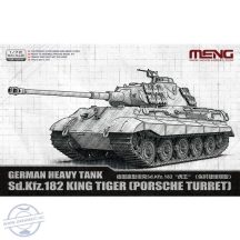   German Heavy Tank Sd.Kfz.182 King Tiger (Porsche Turret) - 1/72