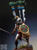 Warrior of Tlaxcala, 1520 - 75 mm