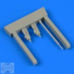 Ju 87B Stuka pitot tube and gun barrels - 1/72 - Airfix