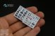 KAMAZ-43509 3D-Printed & coloured Interior on decal paper (Zvezda) (Small version) - 1/35