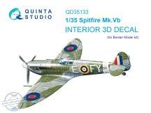 1/35 Spitfire Mk.Vb 3D-Print.&col.Inter. (BORDER)