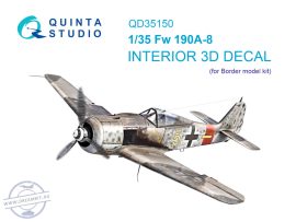 1/35 FW 190A-8 3D-Print.&col.interior (BORDER)